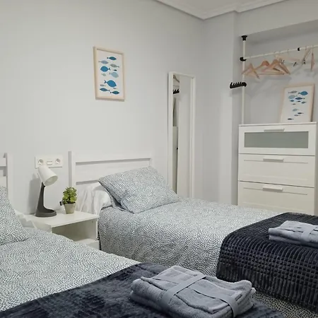 Exclusivo Playa San Lorenzo Con Parking Gratis Apartmán *